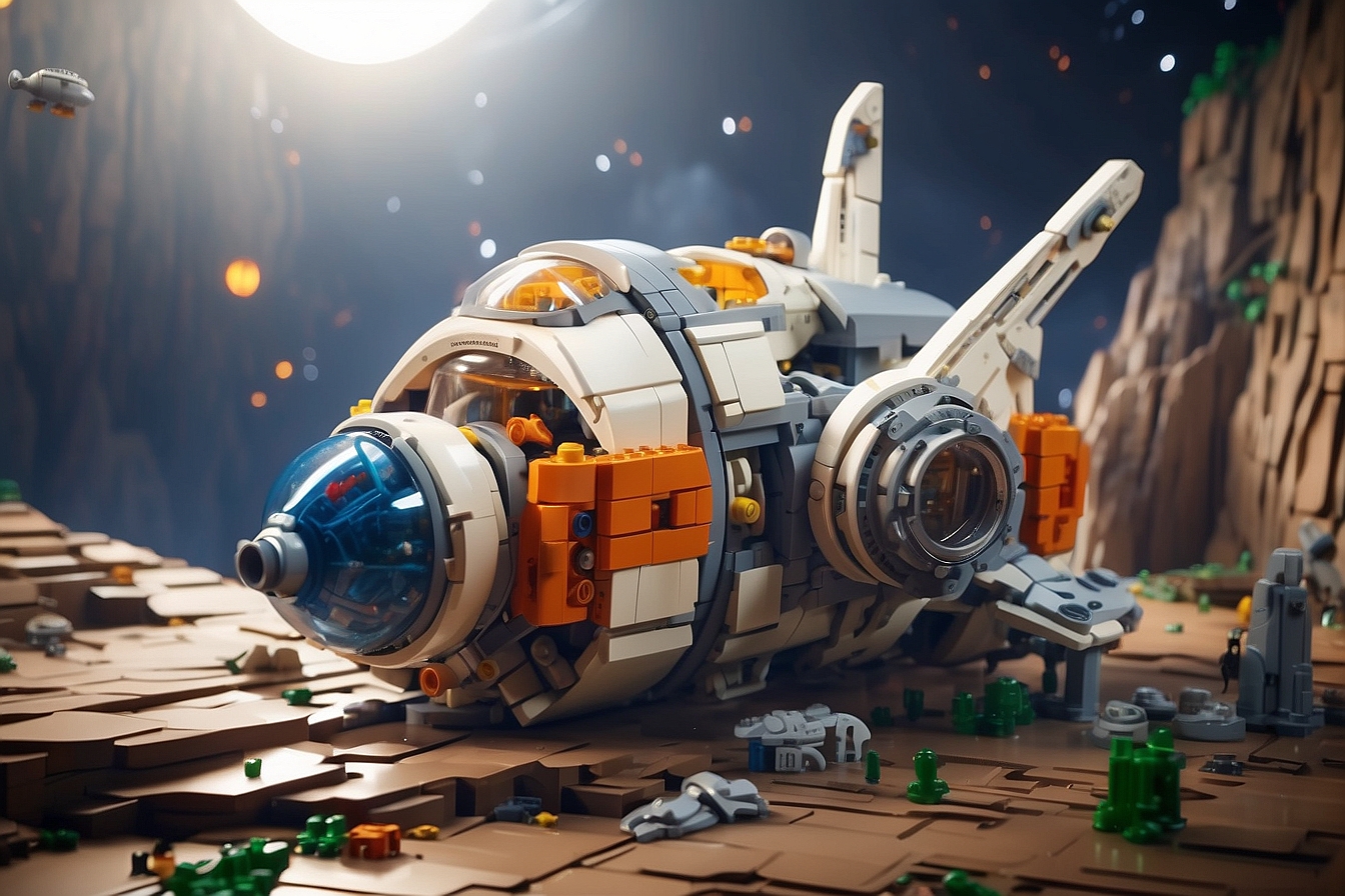 LEGO and Space: Assembling Galactic Wonders Brick by Brick