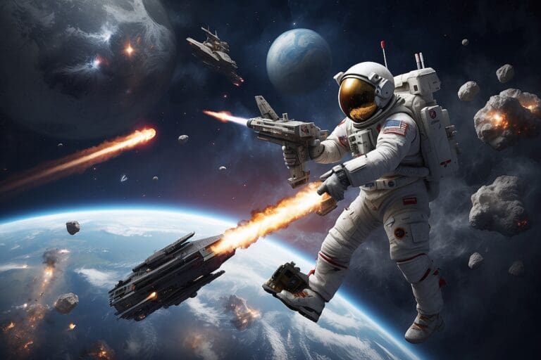 The Future of Space Warfare: Evolution from Defensive Systems to Combat Scenarios