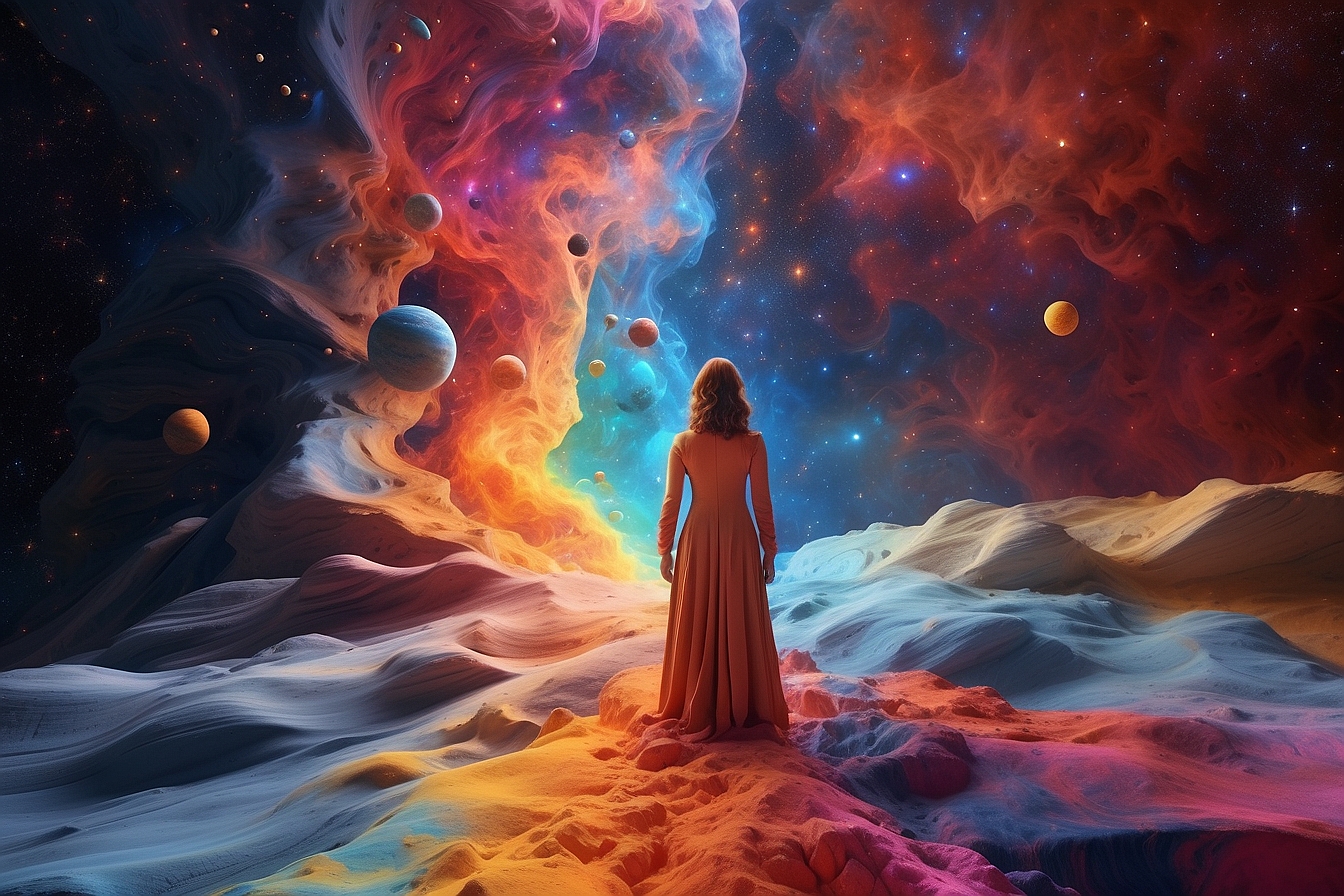 The Color of Space: Unveiling Cinematic Impact on Cosmic Perception