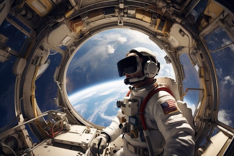 Virtual Reality for Space Stress Relief: Harnessing Simulated Earthscapes for Astronaut Wellbeing