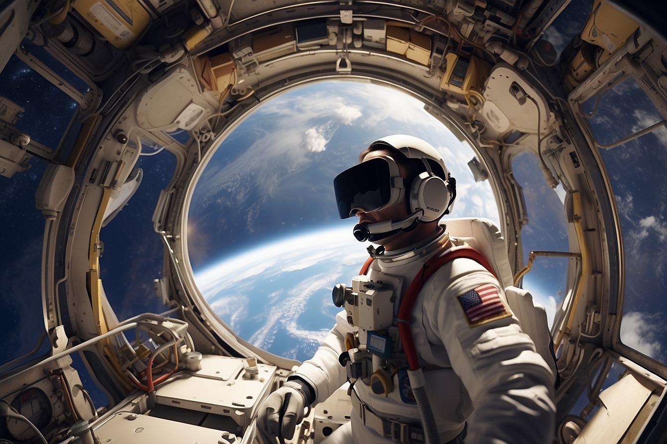 Virtual Reality for Space Stress Relief: Harnessing Simulated Earthscapes for Astronaut Wellbeing