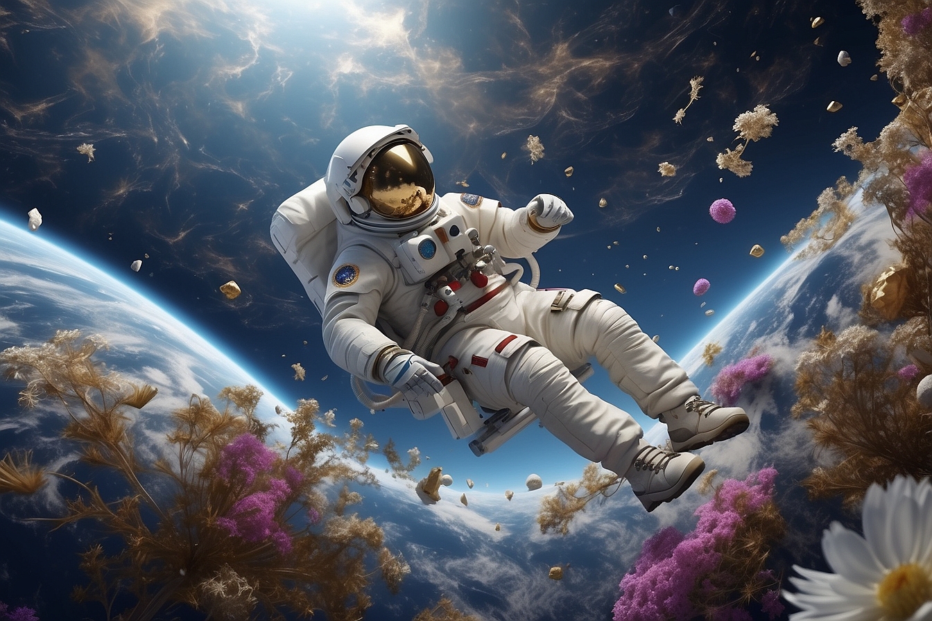 Zero-Gravity Creativity: Unveiling the Artistic Expressions Shaped by the Cosmos