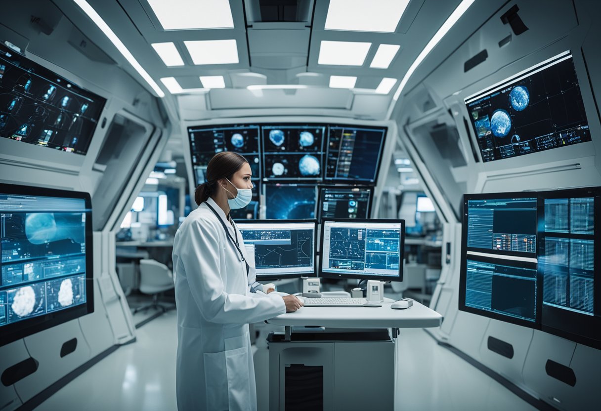 Artificial intelligence aids space telemedicine with advanced technology and data analysis for space station medical care