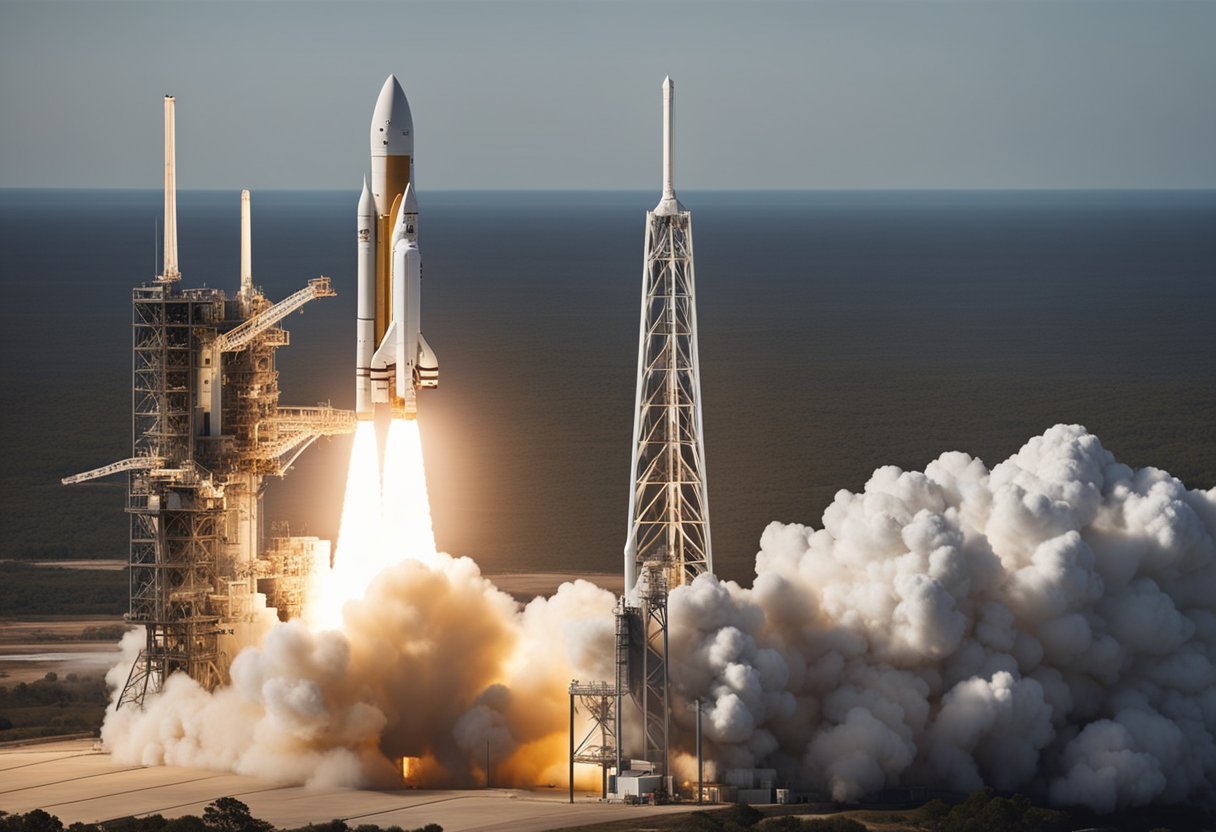 Space launch vehicles soar against changing political landscapes, reflecting market trends