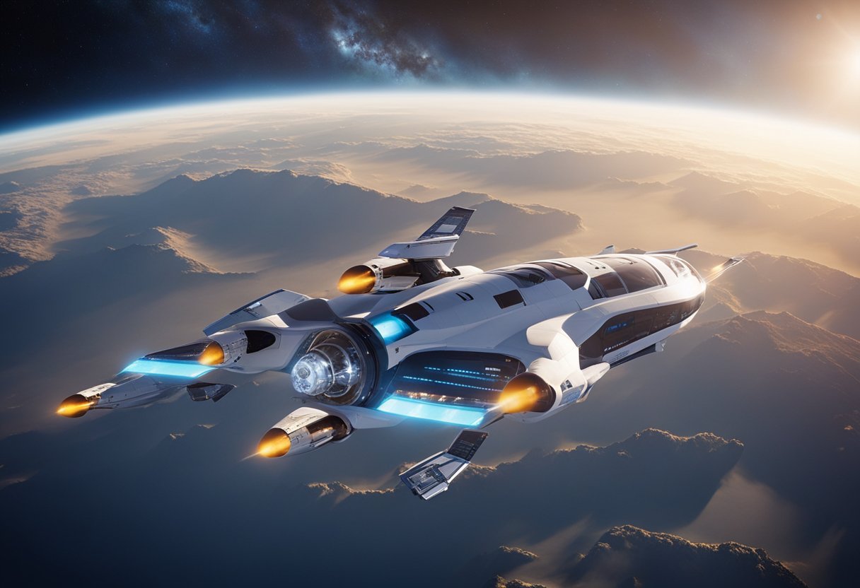 Space tourism evolves with futuristic spacecraft and orbital resorts, offering enhanced experiences for thrill-seekers and adventurers