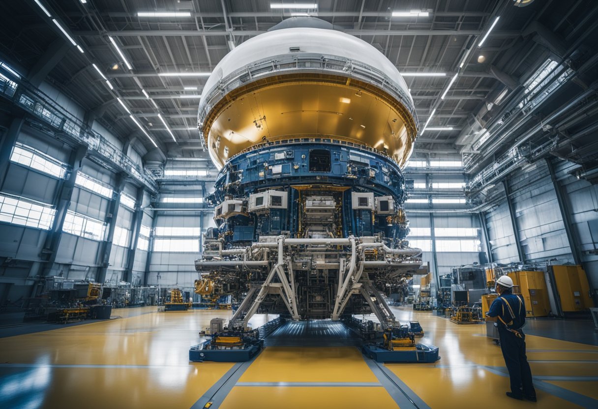 Next-generation spacecraft prepares for launch at state-of-the-art facilities
