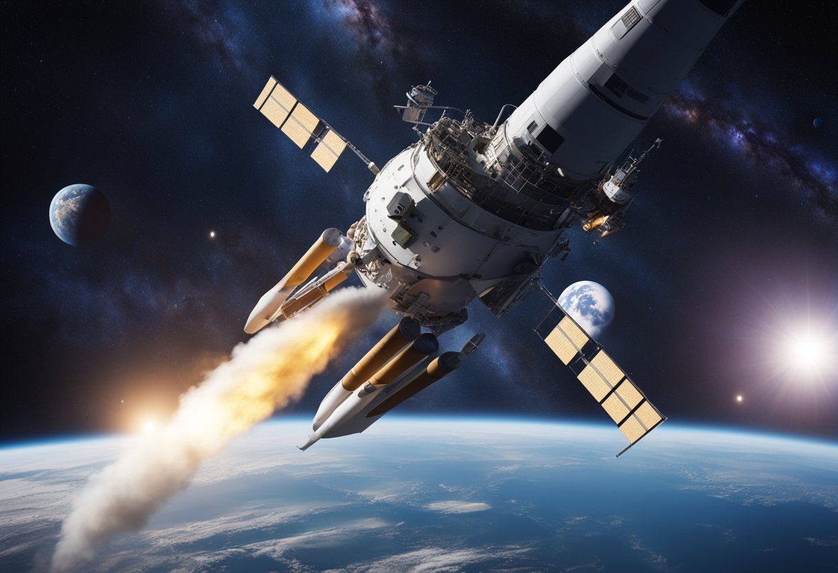 Private Companies in Space Exploration - Private space companies launch rockets, deploy satellites, and conduct experiments in the vastness of space