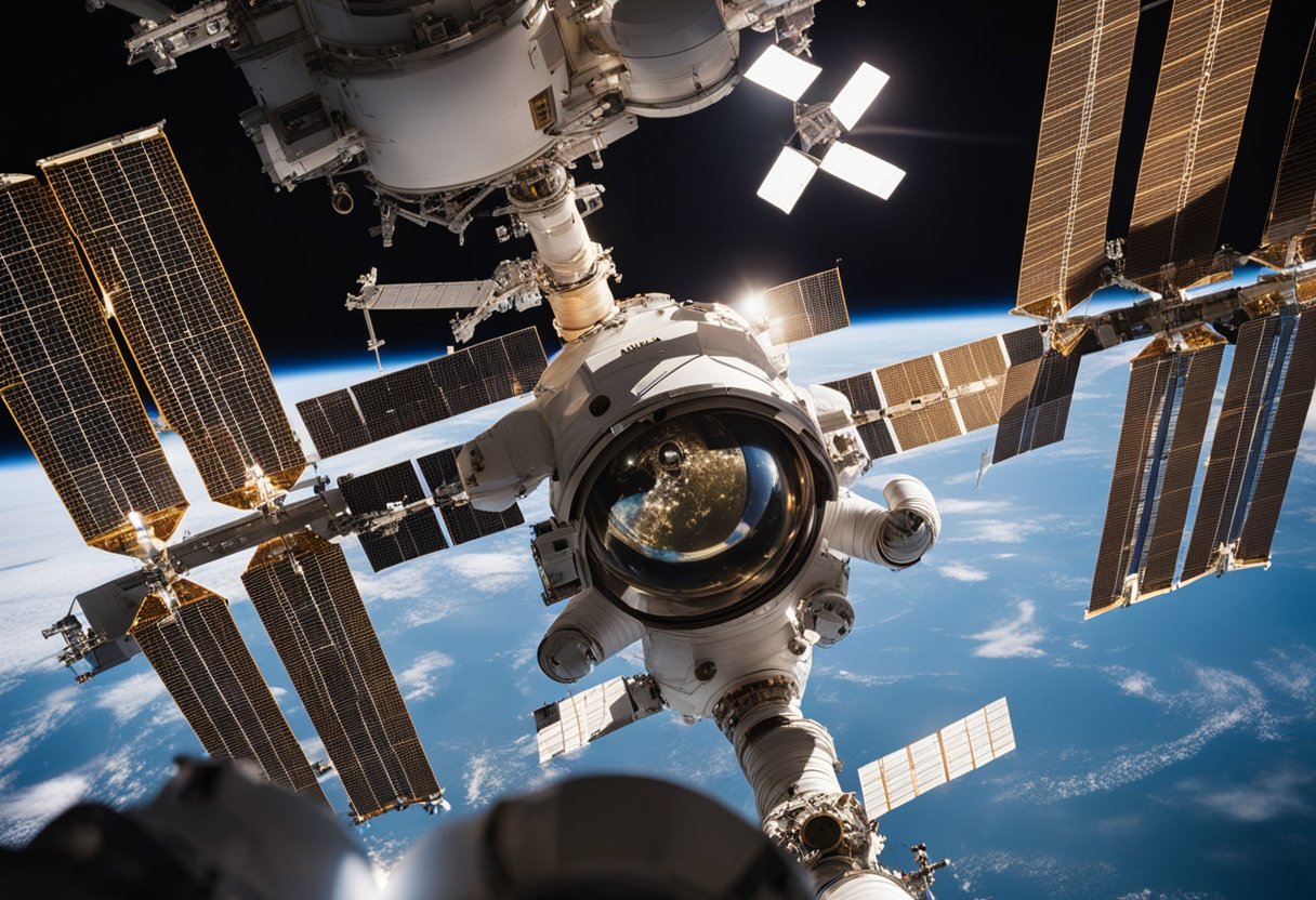 Various space agencies collaborate on the International Space Station, exchanging data and conducting research